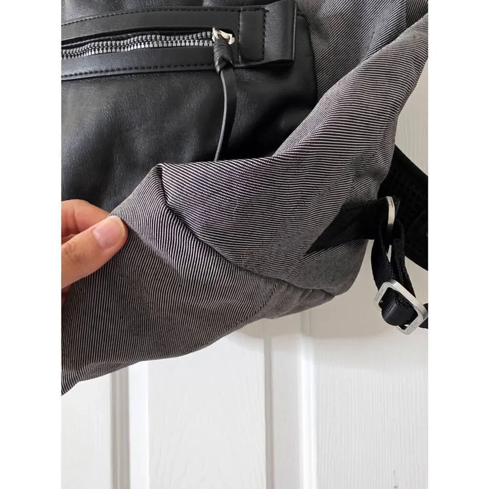 Lululemon Kickin' It Backpack Black / Slate / Black $118